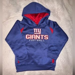 NY Giants hoodie size 4T